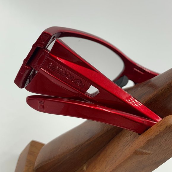 Armourx Red Oval Sunglasses Frames - Picture 5 of 7
